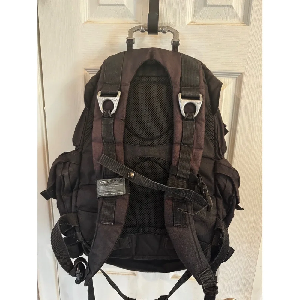 Vintage Oakley Tactical Backpack TFG Black Military Style Utility Y2K USA Rare
